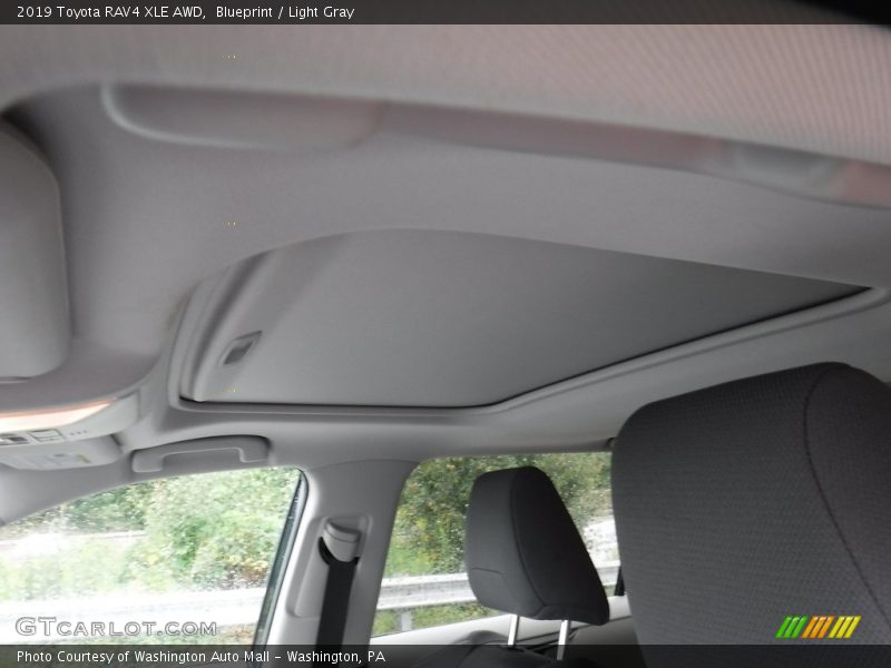 Blueprint / Light Gray 2019 Toyota RAV4 XLE AWD