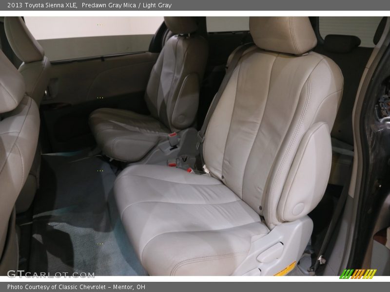 Predawn Gray Mica / Light Gray 2013 Toyota Sienna XLE