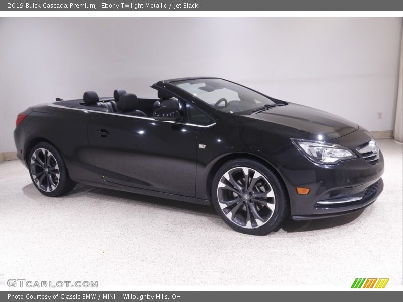 Ebony Twilight Metallic / Jet Black 2019 Buick Cascada Premium