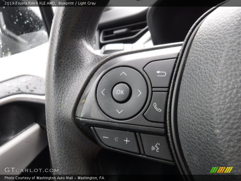 Blueprint / Light Gray 2019 Toyota RAV4 XLE AWD