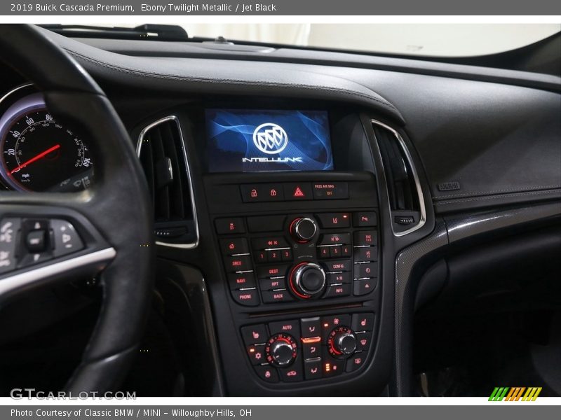 Ebony Twilight Metallic / Jet Black 2019 Buick Cascada Premium