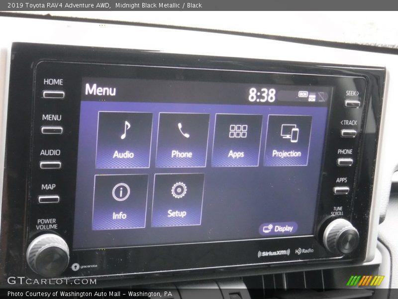 Midnight Black Metallic / Black 2019 Toyota RAV4 Adventure AWD