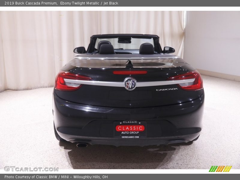 Ebony Twilight Metallic / Jet Black 2019 Buick Cascada Premium