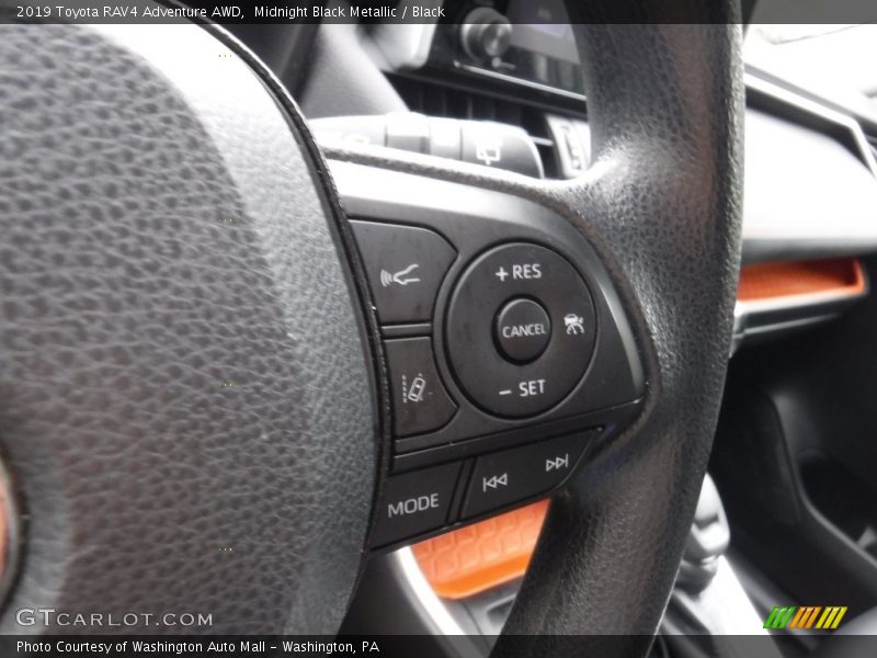 Midnight Black Metallic / Black 2019 Toyota RAV4 Adventure AWD