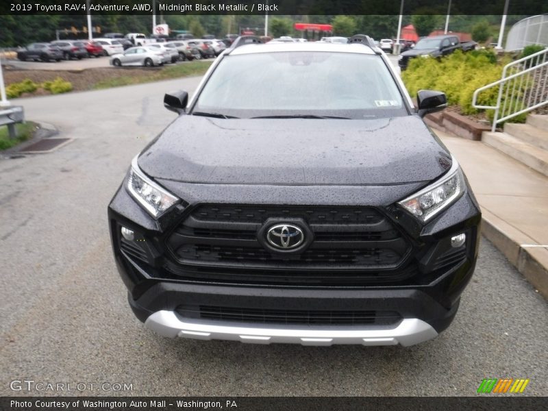 Midnight Black Metallic / Black 2019 Toyota RAV4 Adventure AWD