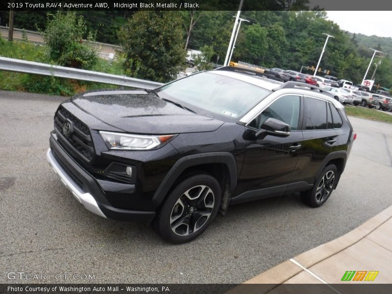 Midnight Black Metallic / Black 2019 Toyota RAV4 Adventure AWD