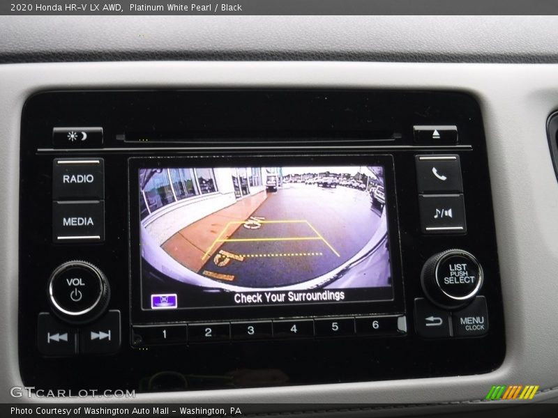 Platinum White Pearl / Black 2020 Honda HR-V LX AWD