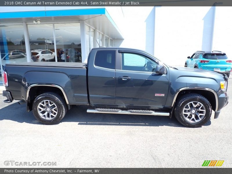  2018 Canyon All Terrain Extended Cab 4x4 Satin Steel Metallic