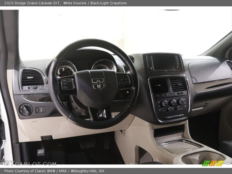 White Knuckle / Black/Light Graystone 2020 Dodge Grand Caravan SXT