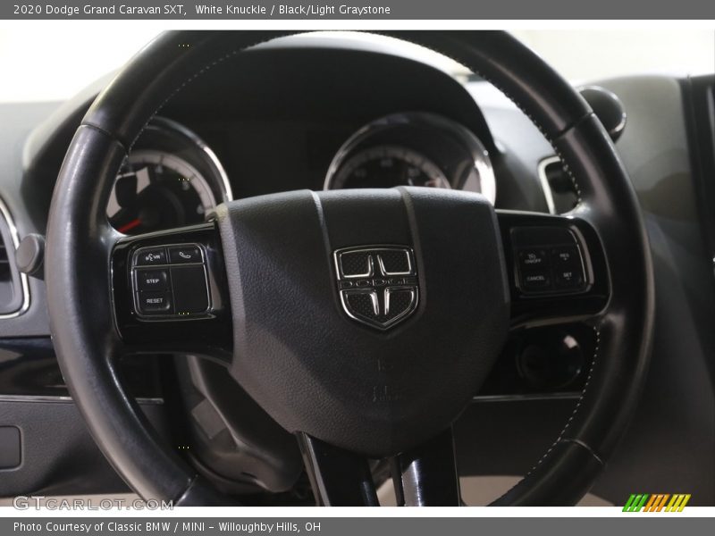 White Knuckle / Black/Light Graystone 2020 Dodge Grand Caravan SXT