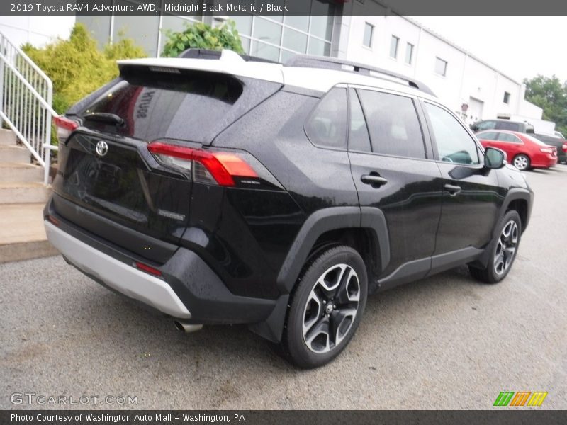 Midnight Black Metallic / Black 2019 Toyota RAV4 Adventure AWD
