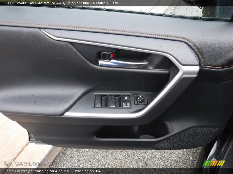Midnight Black Metallic / Black 2019 Toyota RAV4 Adventure AWD