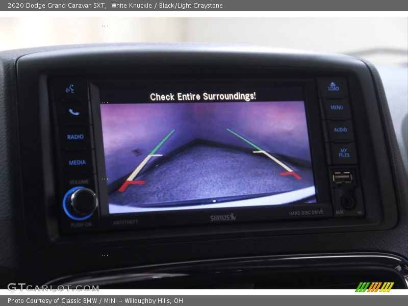 White Knuckle / Black/Light Graystone 2020 Dodge Grand Caravan SXT