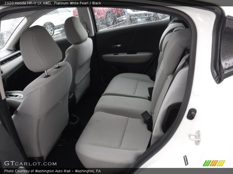 Platinum White Pearl / Black 2020 Honda HR-V LX AWD