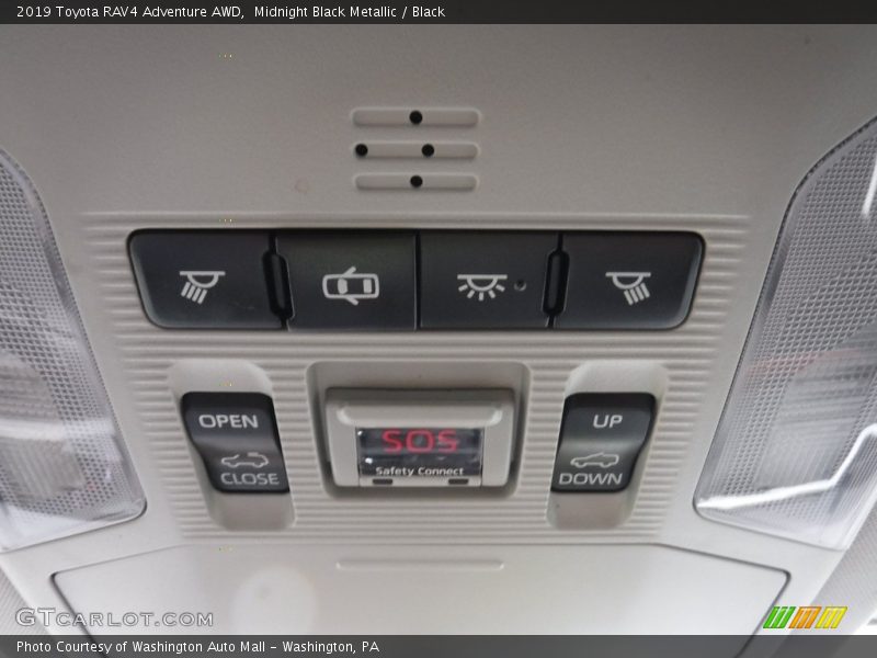 Midnight Black Metallic / Black 2019 Toyota RAV4 Adventure AWD