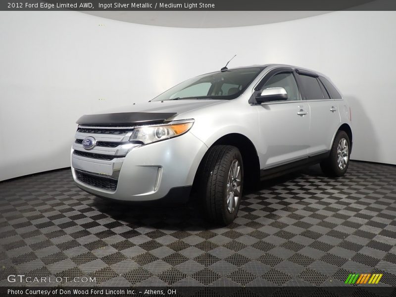 Ingot Silver Metallic / Medium Light Stone 2012 Ford Edge Limited AWD
