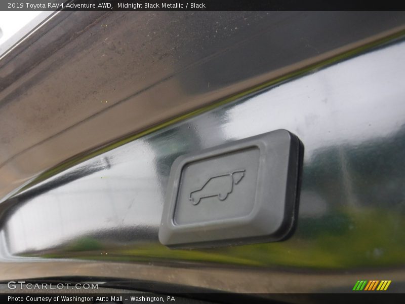 Midnight Black Metallic / Black 2019 Toyota RAV4 Adventure AWD