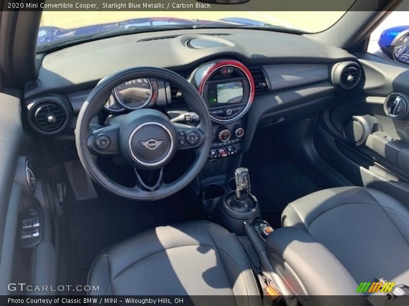 Starlight Blue Metallic / Carbon Black 2020 Mini Convertible Cooper