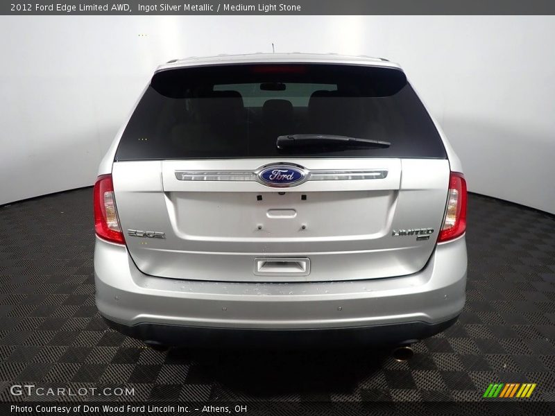 Ingot Silver Metallic / Medium Light Stone 2012 Ford Edge Limited AWD