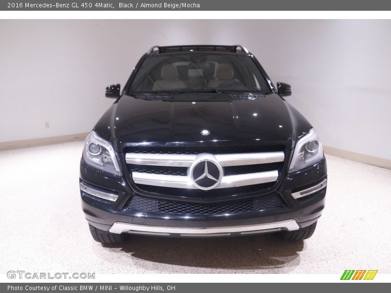 Black / Almond Beige/Mocha 2016 Mercedes-Benz GL 450 4Matic
