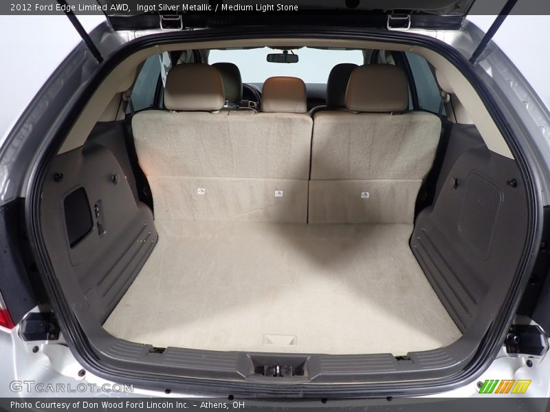 Ingot Silver Metallic / Medium Light Stone 2012 Ford Edge Limited AWD