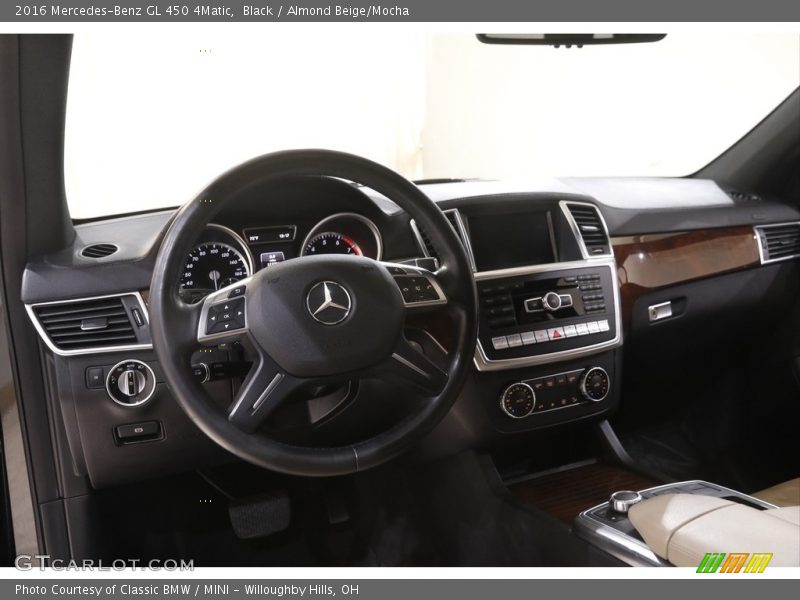 Black / Almond Beige/Mocha 2016 Mercedes-Benz GL 450 4Matic