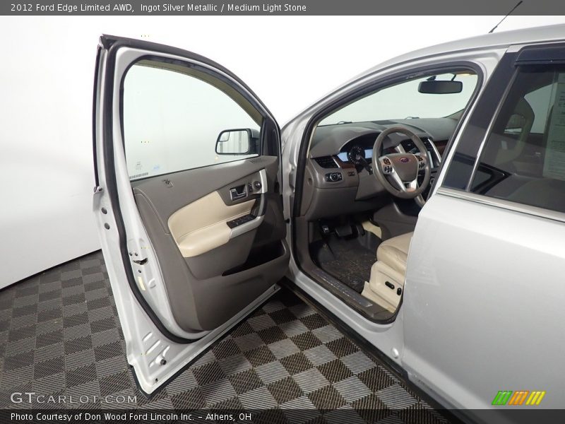 Ingot Silver Metallic / Medium Light Stone 2012 Ford Edge Limited AWD