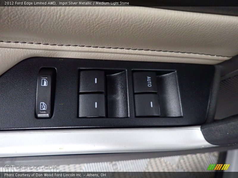 Ingot Silver Metallic / Medium Light Stone 2012 Ford Edge Limited AWD