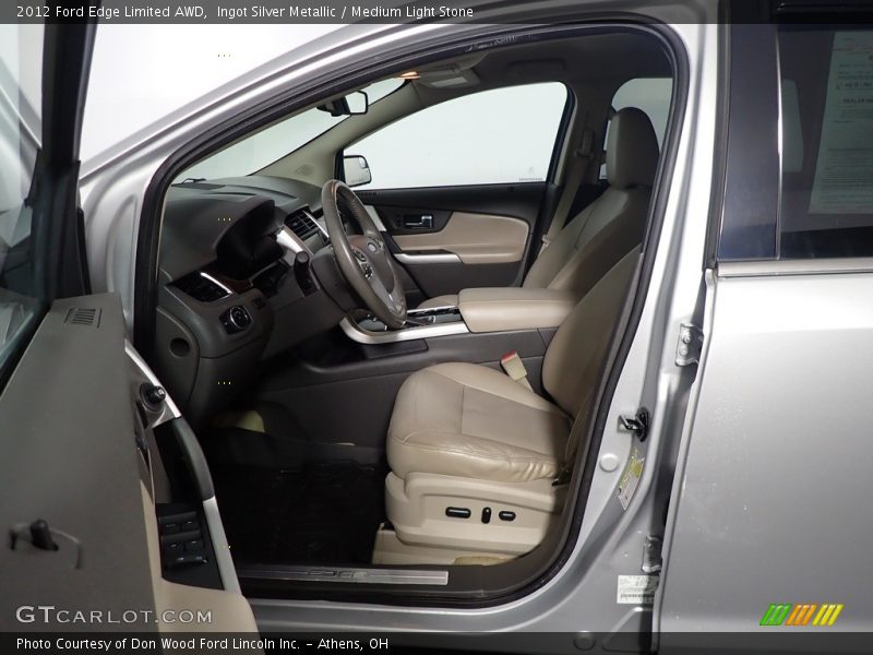 Ingot Silver Metallic / Medium Light Stone 2012 Ford Edge Limited AWD