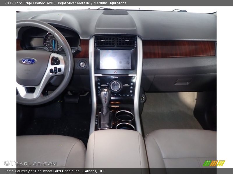 Ingot Silver Metallic / Medium Light Stone 2012 Ford Edge Limited AWD