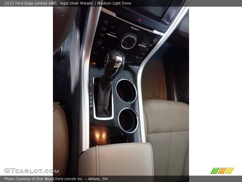 Ingot Silver Metallic / Medium Light Stone 2012 Ford Edge Limited AWD