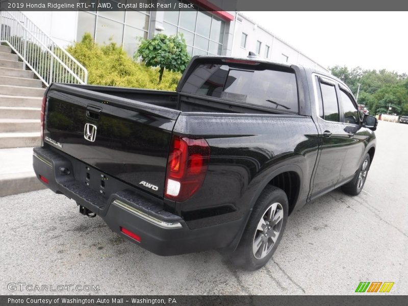 Crystal Black Pearl / Black 2019 Honda Ridgeline RTL-T AWD