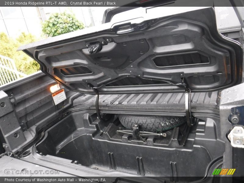 Crystal Black Pearl / Black 2019 Honda Ridgeline RTL-T AWD