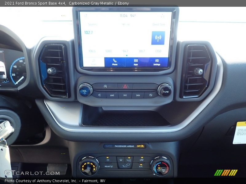 Carbonized Gray Metallic / Ebony 2021 Ford Bronco Sport Base 4x4