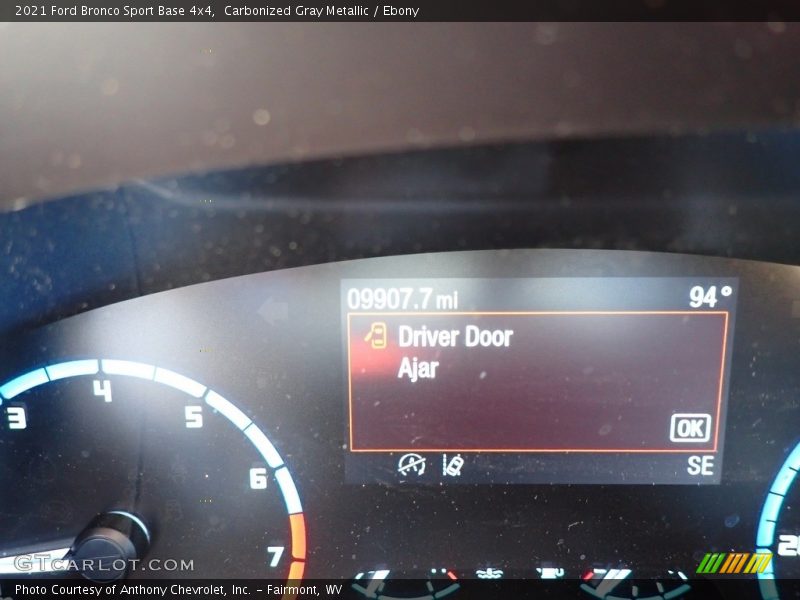 Carbonized Gray Metallic / Ebony 2021 Ford Bronco Sport Base 4x4