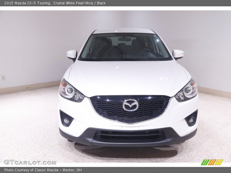 Crystal White Pearl Mica / Black 2015 Mazda CX-5 Touring