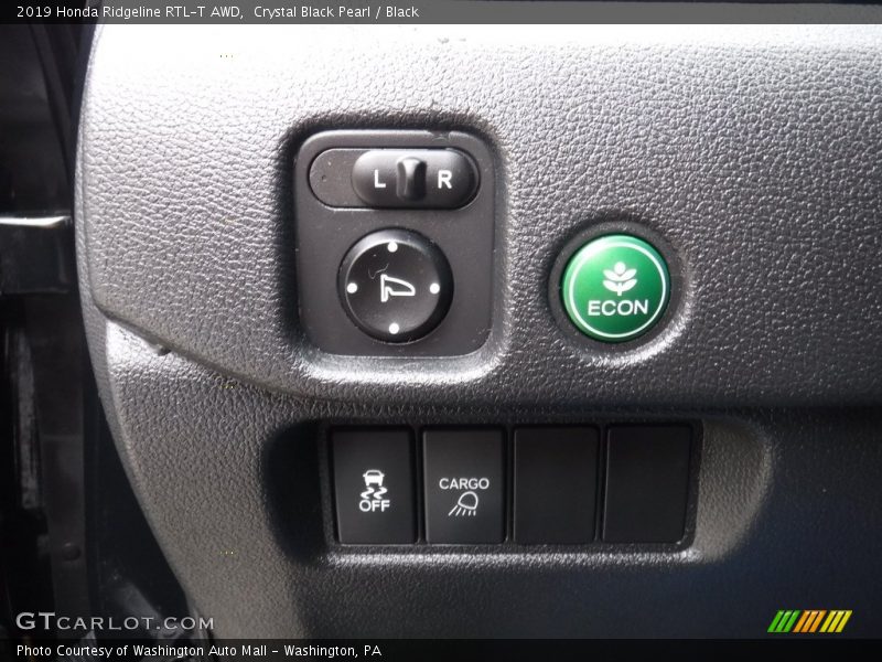 Crystal Black Pearl / Black 2019 Honda Ridgeline RTL-T AWD