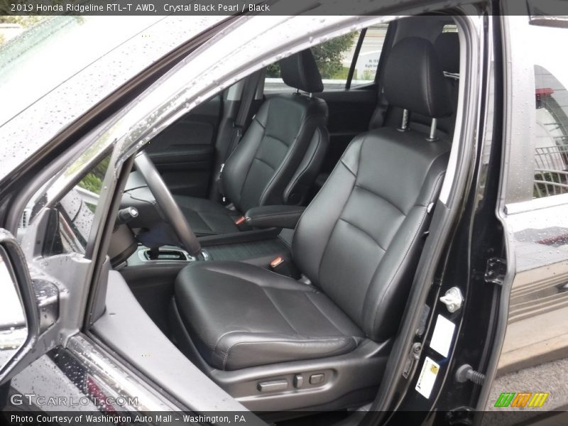 Crystal Black Pearl / Black 2019 Honda Ridgeline RTL-T AWD
