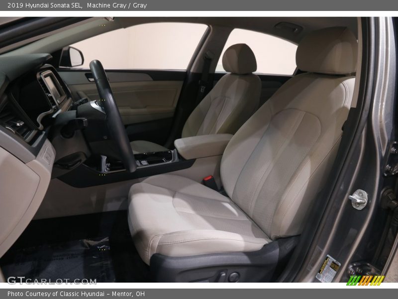 Machine Gray / Gray 2019 Hyundai Sonata SEL