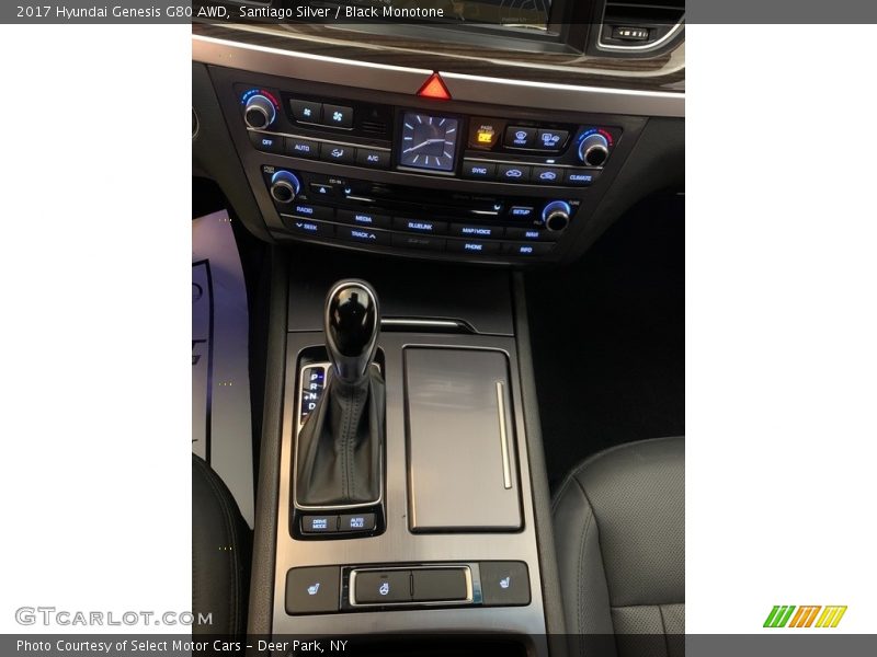 Santiago Silver / Black Monotone 2017 Hyundai Genesis G80 AWD