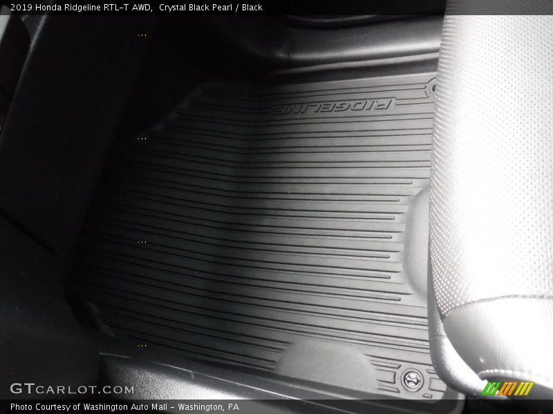 Crystal Black Pearl / Black 2019 Honda Ridgeline RTL-T AWD