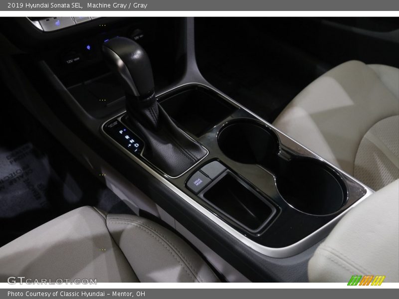 Machine Gray / Gray 2019 Hyundai Sonata SEL