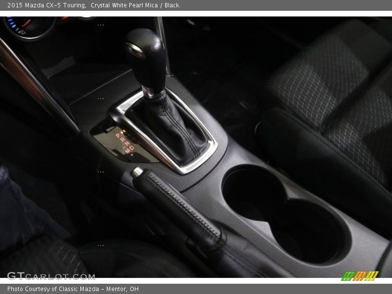 Crystal White Pearl Mica / Black 2015 Mazda CX-5 Touring