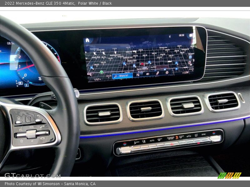Polar White / Black 2022 Mercedes-Benz GLE 350 4Matic