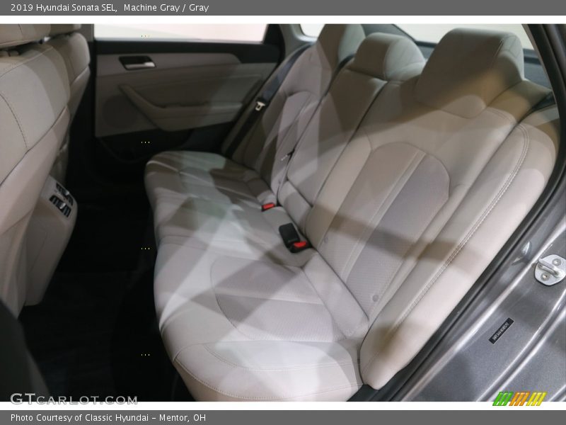 Machine Gray / Gray 2019 Hyundai Sonata SEL