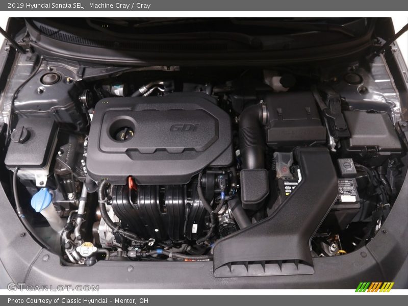 Machine Gray / Gray 2019 Hyundai Sonata SEL