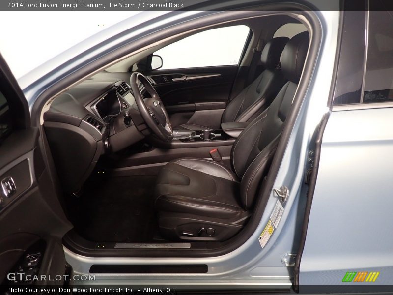 Front Seat of 2014 Fusion Energi Titanium