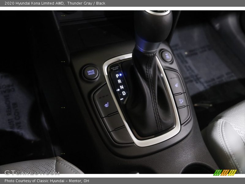 Thunder Gray / Black 2020 Hyundai Kona Limited AWD