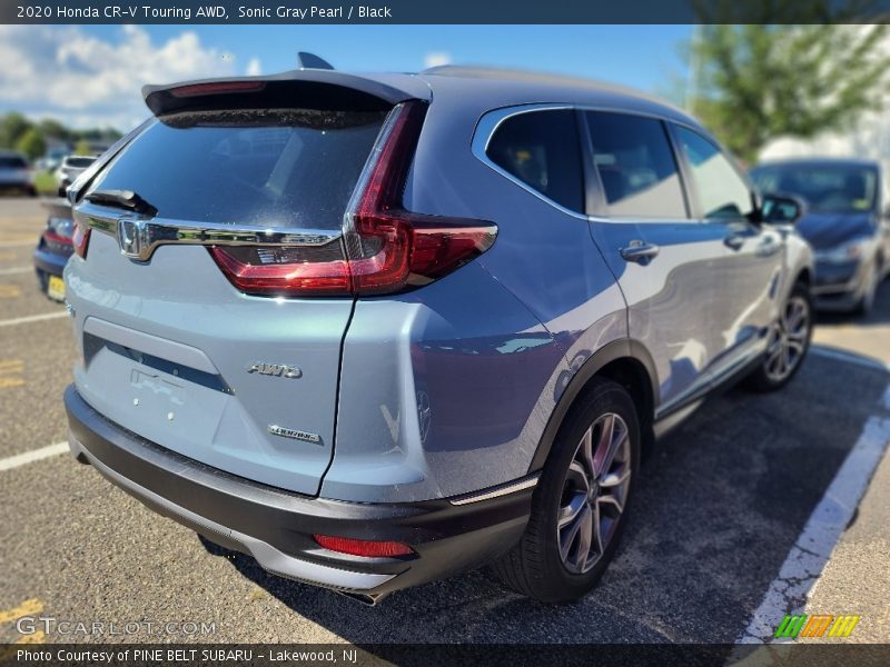 Sonic Gray Pearl / Black 2020 Honda CR-V Touring AWD