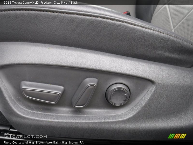 Predawn Gray Mica / Black 2018 Toyota Camry XLE